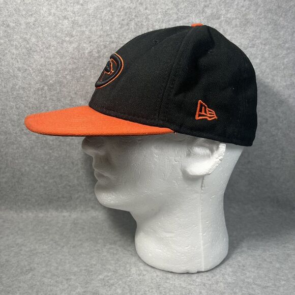 Arizona‎ Diamondbacks Hat New Era 59 Fifty Fitted 7 3/8 Black Wool Blend READ - Picture 3 of 14